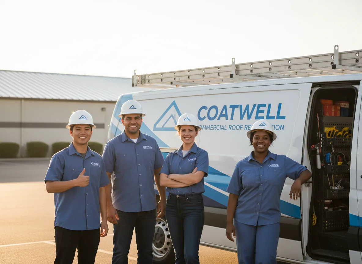 Commercial roof coating company in Four Oaks, NC